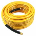 Forney PVC Air Hose, Yellow, 1/4 in x 50ft 75407